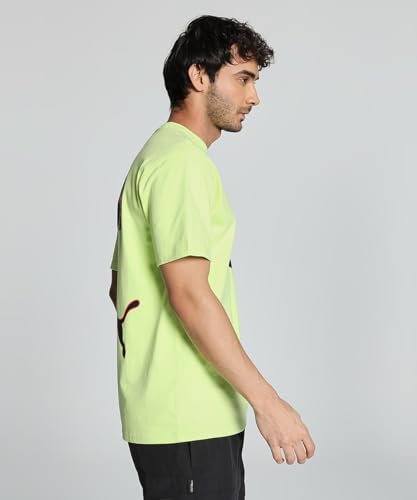 Image of Puma Unisex-Adult Graphic Print Oversized Fit T-Shirt