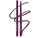Long-Lasting Waterproof Gel Eyeliner Pen, Fine Tip for Precise Lines & Smudge-Proof All Day Wear, Mature Women Makeup, Midnight Plum, 1PCS