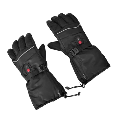 Moufles de ski chauffants rechargeables étanches pour hommes