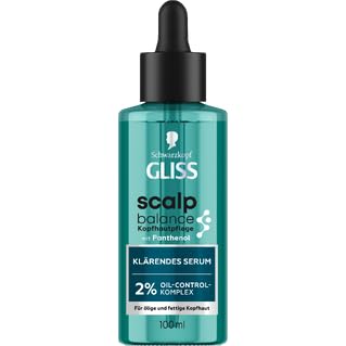 GLISS Scalp Balance Klärendes Serum (6x 100 ml), Haarserum mit Panthenol und 2% Oil-Control-Komplex, Kopfhaut Serum gegen ölige und fettige Haare, reduziert die Talgproduktion