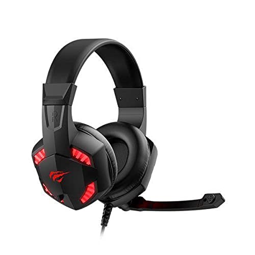 Havit Gamenote H2032D Red Led Light Gaming Headset With Noise Cancellation  Microphone for PC / PS4 / Xbox One/Mobile: Buy Online at Best Price in  Egypt - Souq is now Amazon.eg