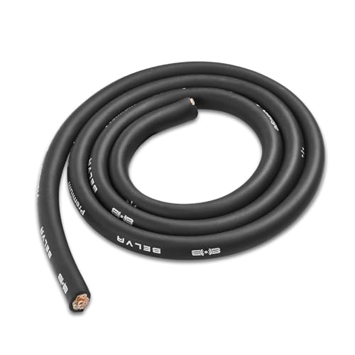 Image of Belva True 4 Gauge AWG Premium CCA Complete Amplifier Wiring Kit with OFC 2-Channel RCA Cable - BAK42BK Gray