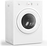 Gleedelish 3.5 Cu.Ft. Clothes Dryer, 1500W Portable Dryer,26.4 LBS Drying Machine with Stainless Steel Drum, Exhaust Pipe for Apartment, Dorm, Home