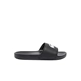 Lacoste Women's Serve Slide 0.0, Black/White, 5