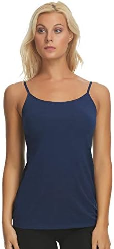 Felina | Cotton Modal Camisole | Stretch | Basic (Navy, Medium)