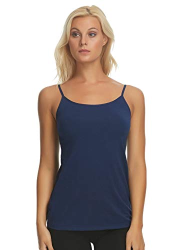 Felina | Cotton Modal Camisole | Stretch | Basic (Navy, Medium) #TOP6