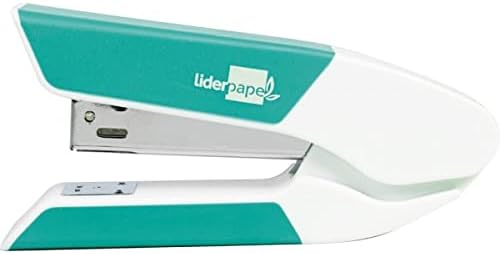 Liderpapel Stapler with Gift of Extra Staples and Box of 1000 Staples 26/6 Capacity 20H Turquoise