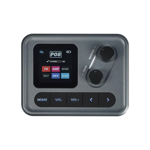 Pédale d'effets compactes avec modélisation et processeur multi-effets ABS pour guitare