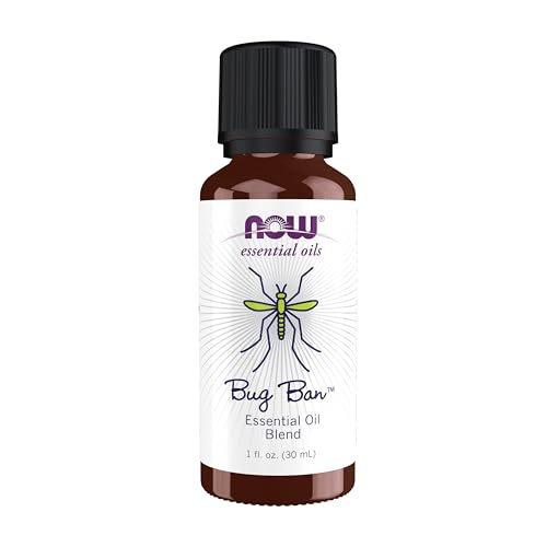 NOW Foods Bug Ban huile essentielle répulsive anti-moustique naturel 30 ml