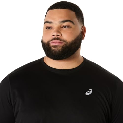 ASICS Men's Silver Long Sleeve TOP Running Apparel4