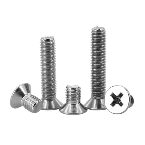 M1.6 M2 m2.5 M3. M4 M5 M6 M8 M10 304XeX|NXtbgwbh{gMƋlW(12mm,M6 (5PCS))