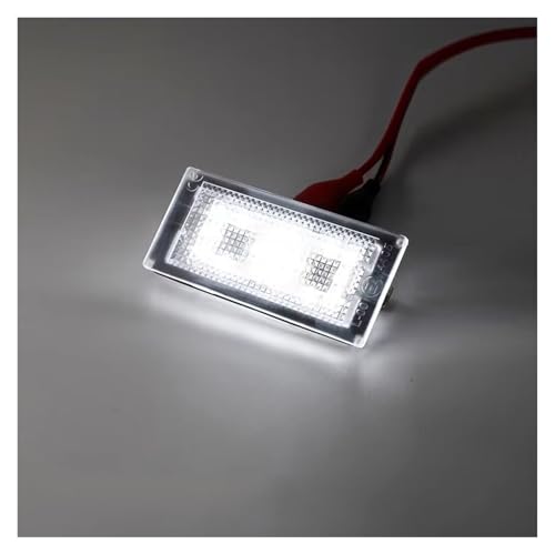 Lámpara matrícula LED para solucionar luz amarilla en Serie 7 E65 E66 5