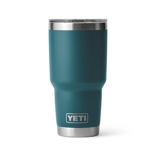 Image of YETI Rambler 30 oz Tumbler, Stainless Steel, Vacuum Insulated with MagSlider Lid, Agave Teal