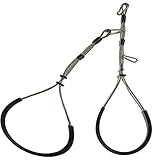 Pmsanzay Pet Dog Grooming Loop No Sit Haunch Holder Grooming Restraint - Sturdy Steel Wire Rop -...
