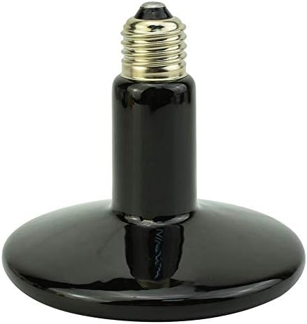 BOEESPAT Ceramic Heat Emitter 250W Reptile Heat Lamp, Infrared Heat Lamp Bulb for Chicken Coop Brooder Pet