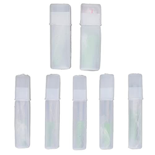 7Pcs 8mm Shank Box Router Bit Set, Round Nose Cove Mill Cutter for Woodworking, Tungsten Alloy Tip with Anti Recoil Design for W