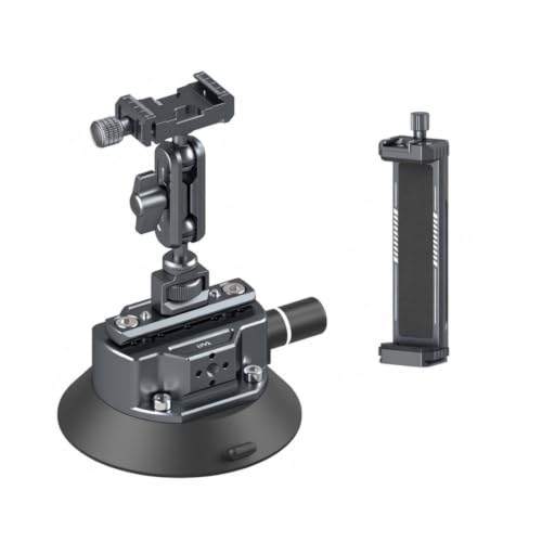 Soporte ventosa con brazo articulado universal LYE15 abrazadera tableta LYC1 gris videógrafos