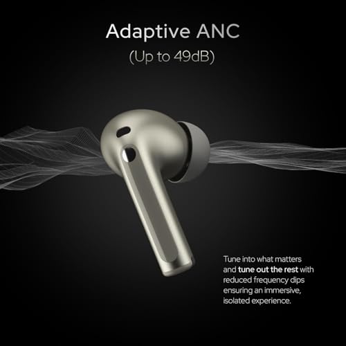 Image of Earbuds for One-Plus Nord CE 2 Lite Earbuds Original Like True Wireless Bluetooth in-Ear Headphones Earphones TWS with Mic, Touch Controls, Deep Bass, Sports (44 Hours Case, MB1)