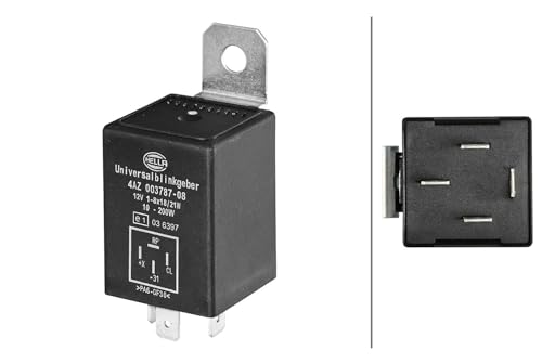 Centrale clignotante HELLA 12V 4 pôles pour montage en saillie 4AZ 003 787-081