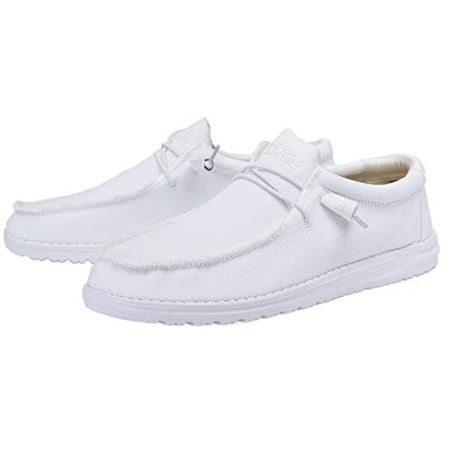 Image of HEYDUDE Men's Wally Sox | Retired Men's Shoes | Men's Lace Up Loafers | Comfortable & Light-Weight