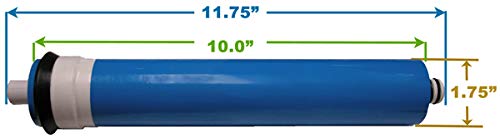 Valuetrex VX-TW30-50D Membrana de ósmosis inversa 50 GDP