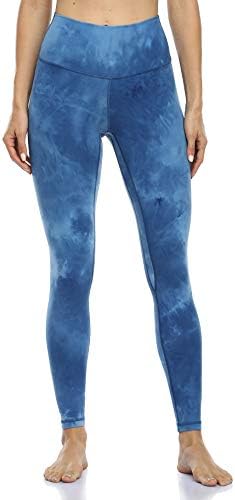 Tie Dye Leggings Full-Length Yoga Pants 