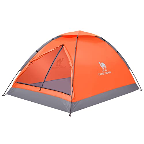 Camel Crown 2 Person Camping Dome Tent, Waterproof, Lightweight Portable Backpacking Tent For Outdoor Camping/Hiking #TOP7