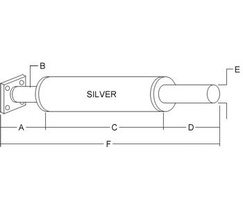 Compatible with John Deere Muffler Part No: A-R21826R
