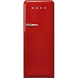  Frigorífico 1P. SMEG FAB28RRD5 Rojo 1.54m Dcha
