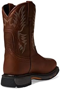 Ariat Mens WorkHog Wide Square Toe CSA Waterproof Composite Toe Work Boot Dark Copper 13 Wide | Image 4