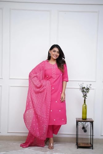 Image of FABNEX Kurta Set for Women | Women Kurti Pant Set (K-148-150)