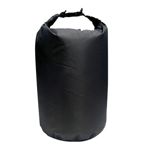 wasserdichte Tasche,10L/20L/40L/70L/90L Wasserdichter Sack, Ultraleichter Trockensack, wasserdichte Wassersporttaschen für, Kajakfahren, Strand, Schwimmen, Camping, Wandern (Schwarz, 40L)