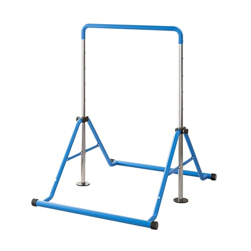 Barre de gymnastique horizontale robuste en acier renforcé avec support 660 lb
