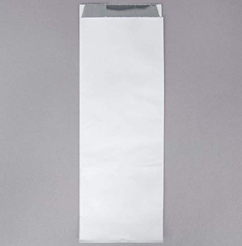 Greaseproof paper bags for Appetizers and Small Bites. Retains Heat. 75 foil insulated bags for takeout, to go orders. Pint size hot food bag for food trucks, concession stands, fairs, and carnivals.