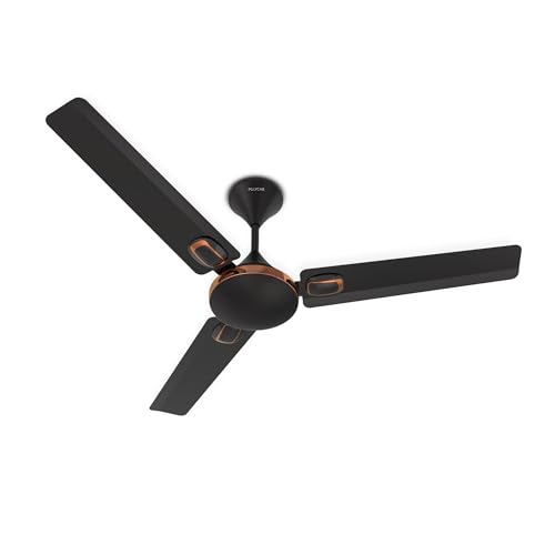 Image of Polycab Aereo Prime 1200mm Star Rated, High Air Delivery Ceiling Fan For Home |100% Copper, 2 years warranty【Smoke Brown】