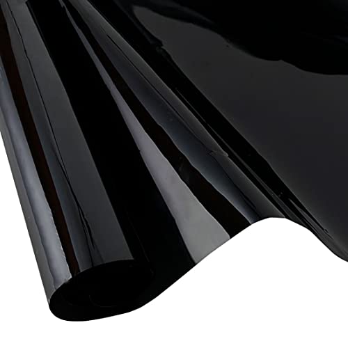 uxcell filme de ventana PET negro 23.6 x 78.7 in miniatura 1