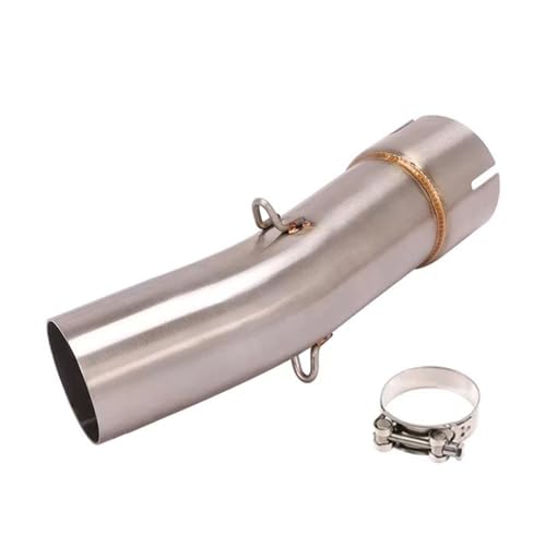 Tuyau d'échappement de moto pour remplacer un raccord rouillé sur SV650X