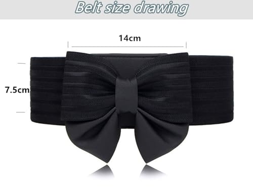 The lady's wide belt is a loose and elastic retro belt. The design is elastic and the quantity is a two-piece set4