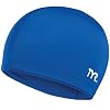 TYR Lycra Fiber Swim Cap, Streamlined Swimming Cap for Warm Waters