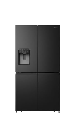 Hisense RQ760N4SBFE Schwarze Kühl-Gefrier-Kombination