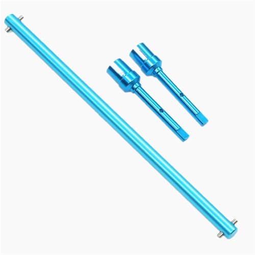 ラジコンカー トランスミッションシャフト タミヤ用 TT02 TT02B ラジコンカーパーツ メイン トランスミッション プロペラ セントラル ドライブシャフト ジョイント カップ ドッグボーン 54501 54502 ドライブシャフト アクセサリー(ブル