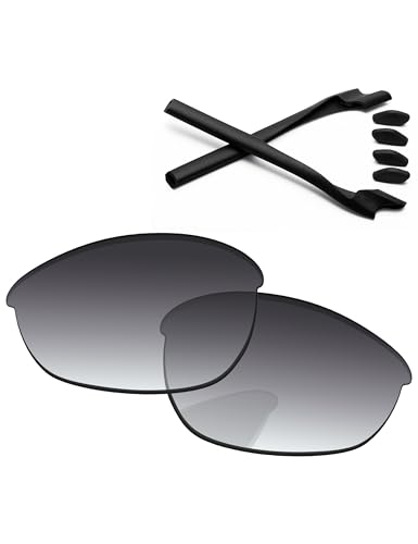 Image of Replacement Lenses & Rubber Kits for Oakley Half Jacket 2.0 OO9144 62mm - Precision Fit, UV Block, Impact Resistant