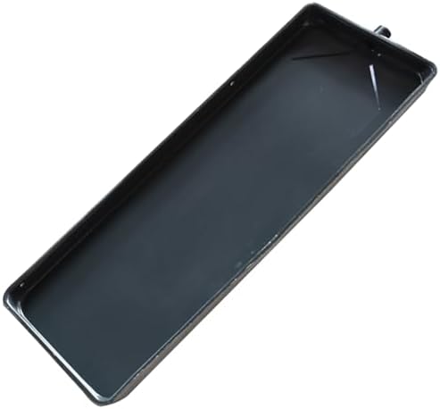 Durable Galvanized AC Drip Pan with Drain Hole & Hose - Water Damage Prevention for Outdoor Air Conditioners - Essential Accessory for HVAC Maintenance