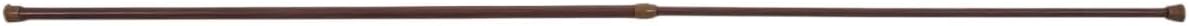 Extendable Telescopic Spring Loaded Net Voile Tension Curtain Rail Pole Rods,70-120cm,Wood color