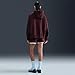 Nike Women's Sportswear Phoenix Fleece Over-Oversized Pullover Hoodie, Burgundy Crush/Sail