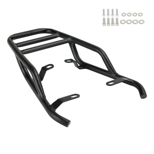 Porte-bagage arrière noir R9T pour résoudre le manque de rangement sur Scrambler 2014-2023