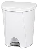 Sterilite 1094 - 6.6GAL 25 Liter WHT Step Can