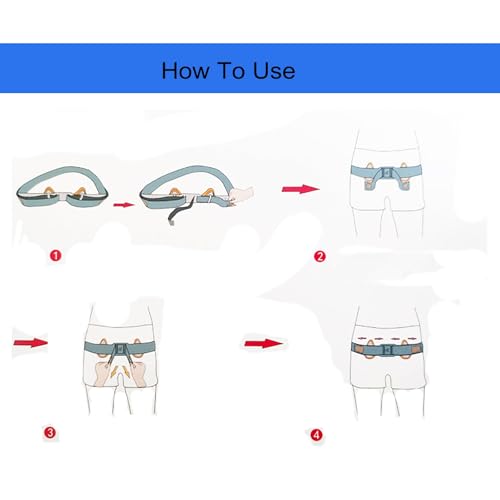 Faja abdominal para hernia ajustable para hombres miniatura 5