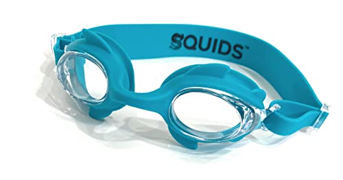 Squids Kids Swim Goggles (Reef Aqua)