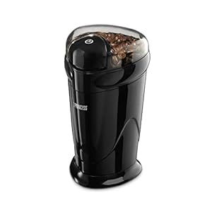 Princess 242195 Elektrische Koffiemolen – 60 gram – Zwart